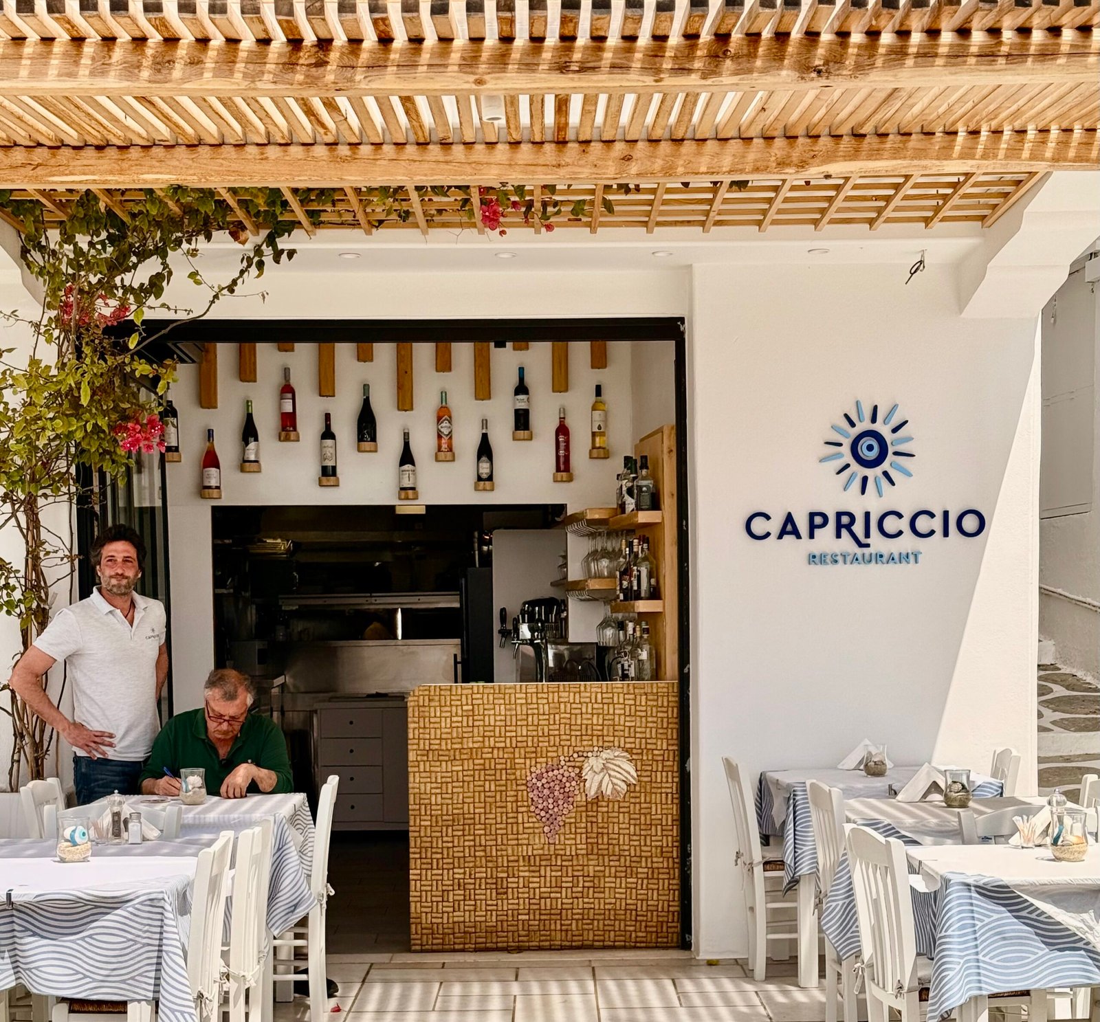 Capriccio Restaurant in Naxos